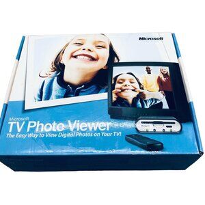 Microsoft Tv Photo Viewer device remote 2001 new in package see photos